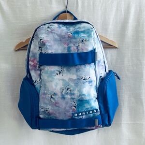 Burton Youth Emphasis Disney Frozen Blue Watercolor Olaf‎ Snowman Backpack